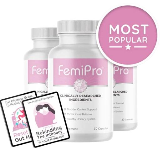 FemiPro Supplement Bottle Hero